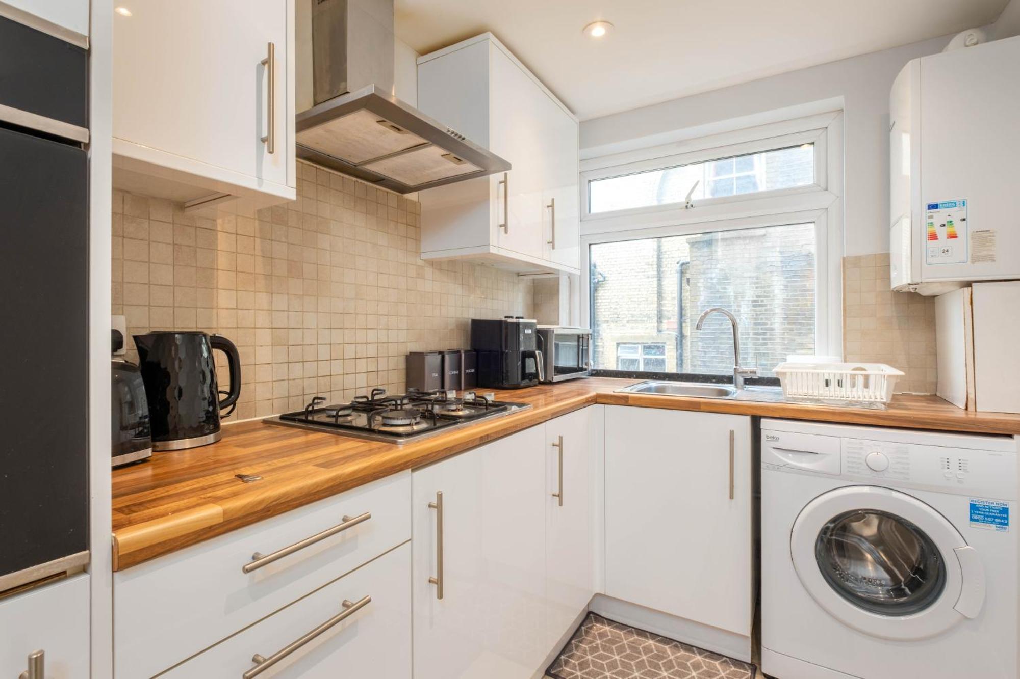 Stylish 2 Bedroom In Central Brighton Free Parking Near Beach And Train Station Buitenkant foto